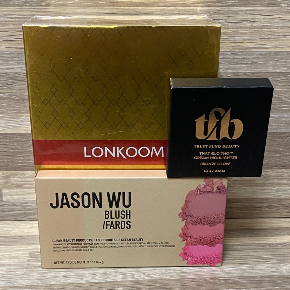 Jason Wu Blush and Lonkoom trust fund beauty bronze glow that glow tho